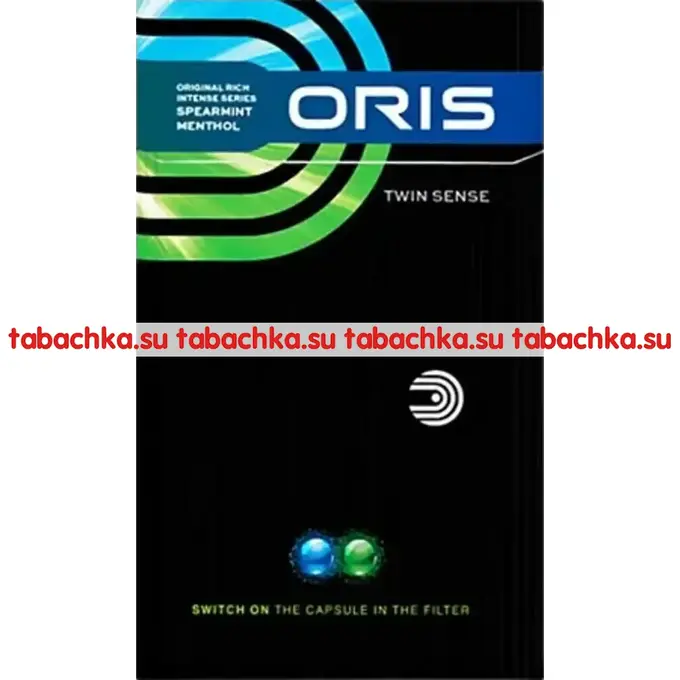 Сигареты Oris Twin Sense & Spearmint Menthol King Size Сигареты Oris Twin Sense & Spearmint Menthol King Size